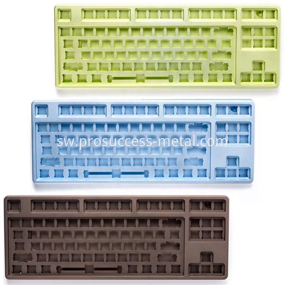 Anodized CNC Aluminum Keyboard